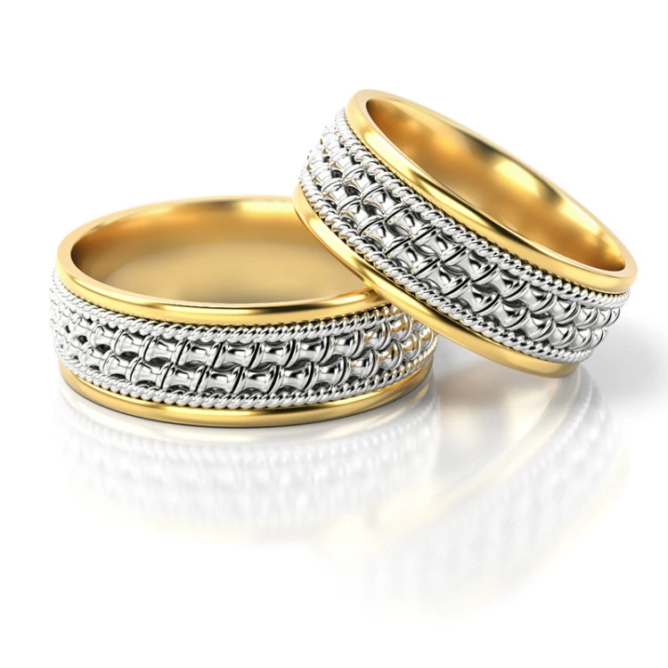 Obrączki ślubne Stelmach Elegancja ST145-585 MARKO