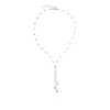 Naszyjnik ślubny z kryształami Swarovski srebro 925 NR451 marko