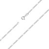 Srebrny łańcuszek Figaro 50cm L095-925-50 MARKO
