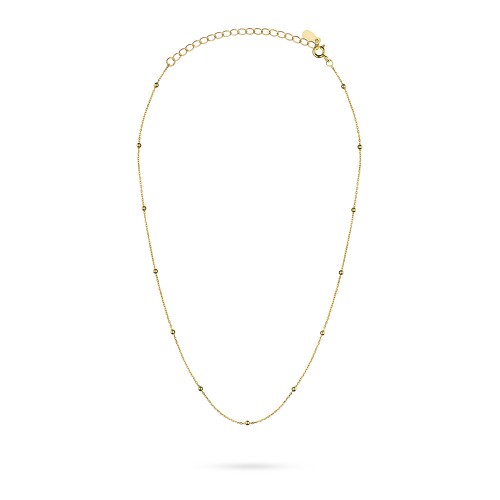 Pozłacany naszyjnik łańcuszek choker z kuleczkami Supreni N490-925-Z marko