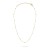 Pozłacany naszyjnik łańcuszek choker z kuleczkami Supreni N490-925-Z marko