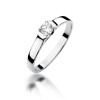 Pierścionek z brylantem 0,18ct W381-585-B0.18 MARKO
