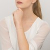 Złota bransoletka na łańcuszku sześcian cyrkonie Soledo  B584-585 marko