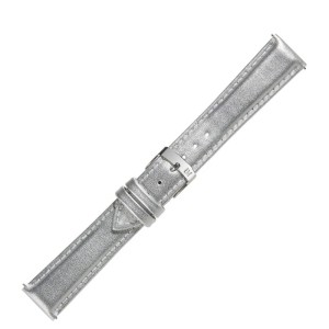 Pasek skórzany Morellato 18mm Grana Soft Silver damski