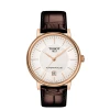Zegarek Tissot Carson T1224073603100 męski brązowy pasek MARKO