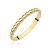 Złoty pierścionek kulki Virino P093-333 marko