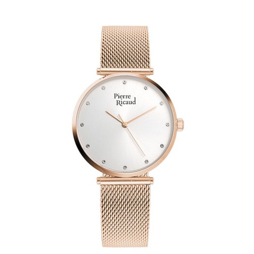 Zegarek Pierre Ricaud P22035.91R3Q damski klasyczny złoty