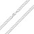 Srebrny łańcuszek męski 9mm Pancerka 50cm szeroki łańcuch 925 MARKO