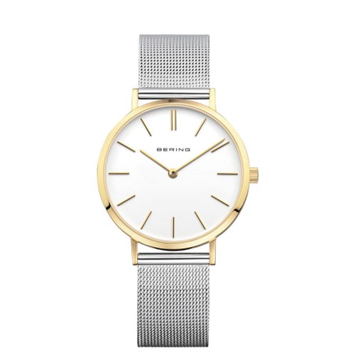 Damski zegarek Bering Classic 14129-014 na stalowej bransolecie