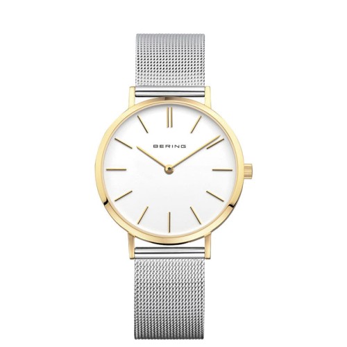 Damski zegarek Bering Classic 14129-014 na stalowej bransolecie