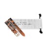 Pasek Cluse 16mm Minuit strap orange python / gold CLS386