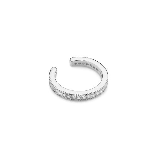 Kolczyk ze srebra nausznica nakładka na chrząstkę fake piercing helix cyrkonie MARKO