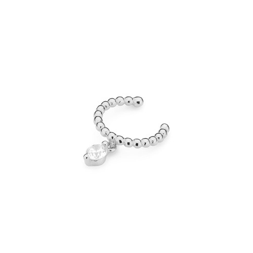 Kolczyk ze srebra nausznica nakładka na chrząstkę fake piercing zawieszka K239-925-S MARKO
