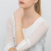 Srebrny różaniec na rękę bransoletka z krzyżykiem pr.925 D312-925-S marko