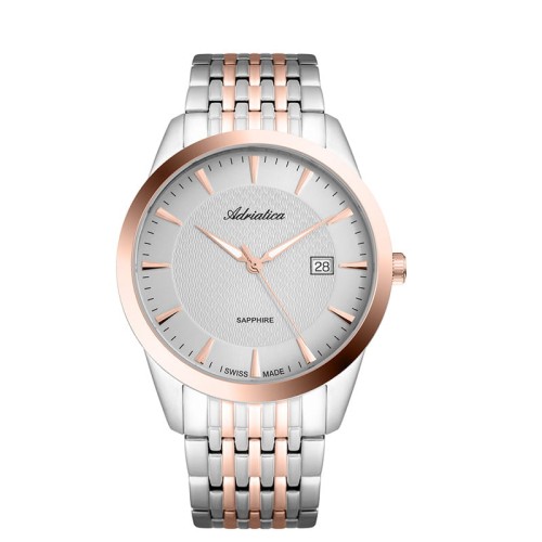 Zegarek Adriatica A1288.R117Q bransoleta męski elegancki
