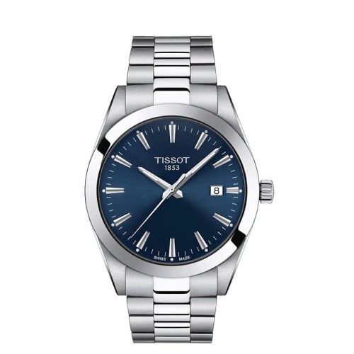 Zegarek męski Tissot T1274101104100 Gentleman na bransolecie MARKO