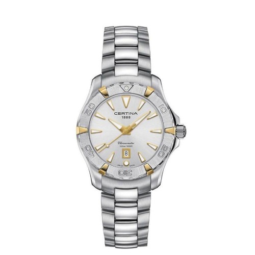 Zegarek damski Certina C0322512103100 DS Action na bransolecie