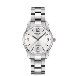 Zegarek damski Certina C0342101103700 DS Podium na bransolecie