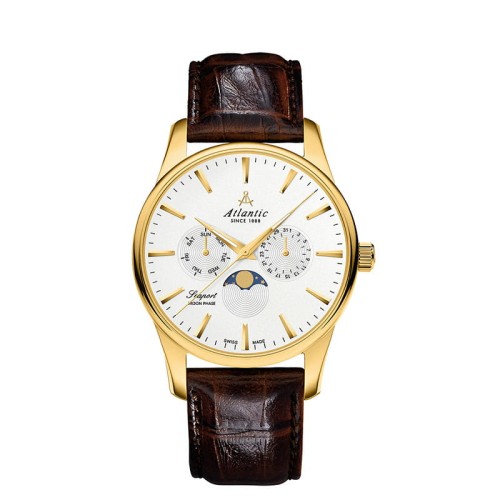 Zegarek męski Atlantic 56550.45.21 Seasport Moon Phase marko
