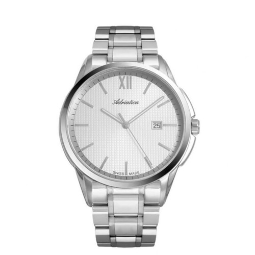Zegarek męski Adriatica A1290.5163Q PreciDrive bransoleta stalowa MARKO