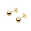 Złote kolczyki kulki 6mm sztyft Jeso pr.585 K804-585-6 marko