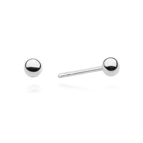 Srebrne kolczyki kuleczki 3mm basic klasyczne Jeso