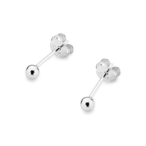 Srebrne kolczyki kuleczki 3mm basic klasyczne Jeso