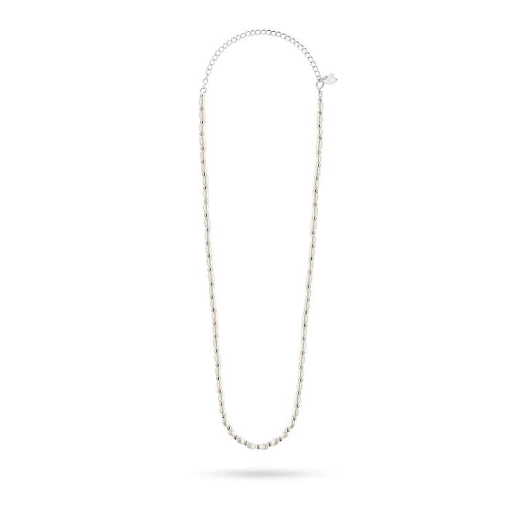Srebrny naszyjnik z perełkami Supreni choker
