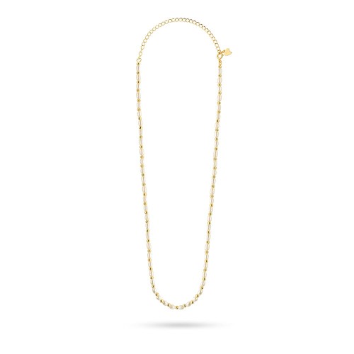 Srebrny pozłacany naszyjnik z perełkami Supreni choker