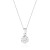 Naszyjnik Shamballa Swarovski zawieszka kulka 8mm łańcuszek