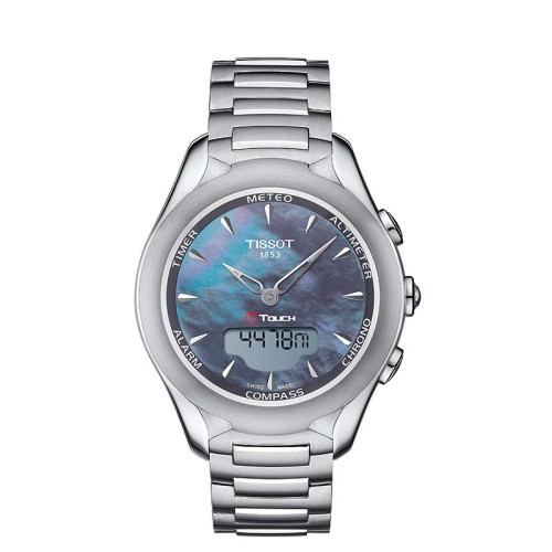 Zegarek damski Tissot T0752201110101 T-Touch na bransolecie