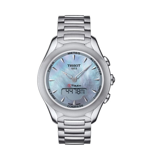Zegarek damski Tissot T0752201110100 T-Touch na bransolecie