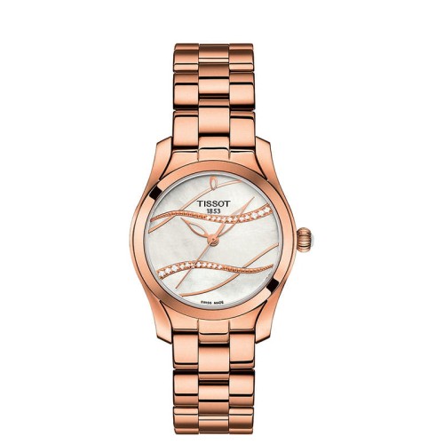 Zegarek damski Tissot T1122103311100 T-Lady na bransolecie