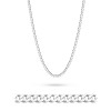 Srebrny łańcuszek męski 3,8mm Pancerka 45cm 925 L219-925-45 marko
