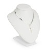 Diamentowany krzyżyk z Jezusem na łańcuszku pancerka 50cm srebro D363-925-S-L219-50 marko