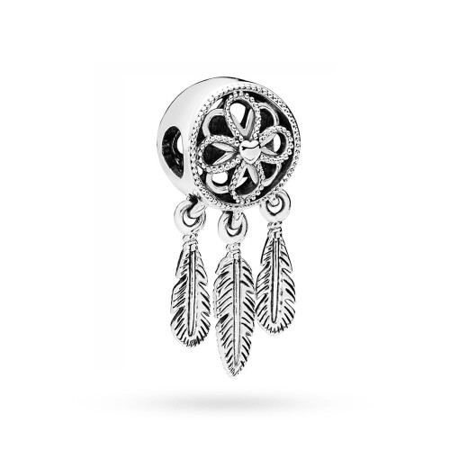 Srebrna zawieszka wisiorek łapacz snów ażurowy Charms Z551-925 marko