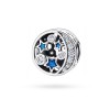 Srebrna zawieszka wisiorek gwiazdy księżyc cyrkonie Charms Z539-925 marko
