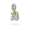 Srebrna zawieszka wisiorek 30 urodziny serce cyrkonie Charms Z543-925 marko