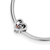 Srebrna zawieszka wisiorek splecione dłonie w sercu Charms Z549-925-C marko