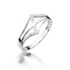 Pierścionek z białego  złota brylanty 0,03ct W114-585-B0.04 MARKO