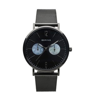 Zegarek Bering Classic 14236-123 damski bransoleta czarny mesh