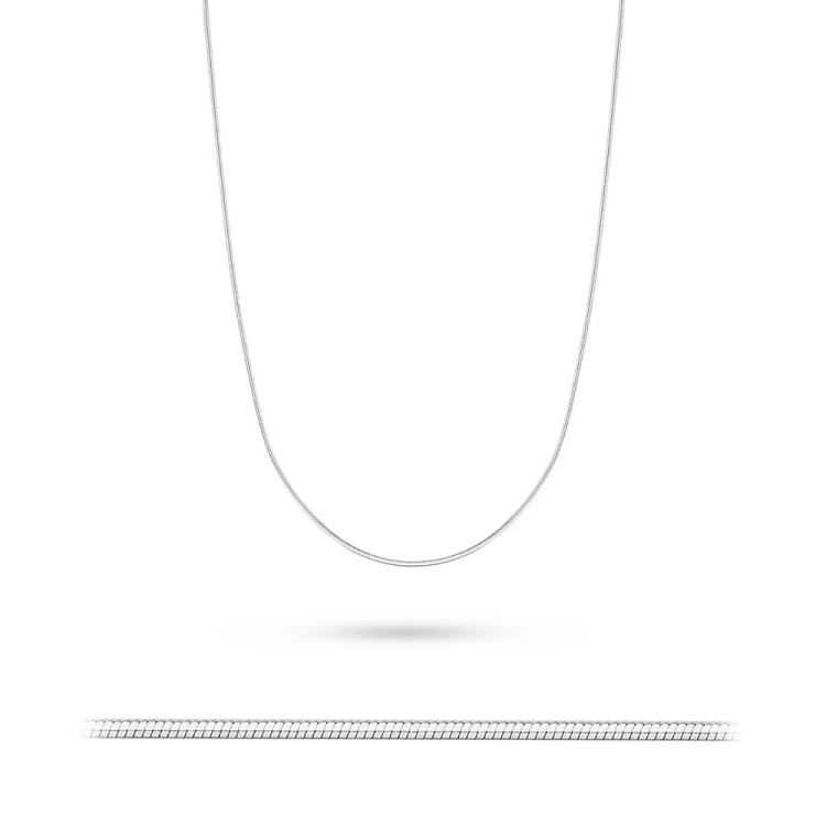 Srebrny łańcuszek Żmijka 40cm próba 925 L228-925-42 marko