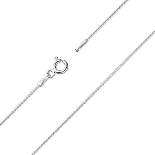 Srebrny łańcuszek Żmijka 40cm próba 925 L228-925-42 marko