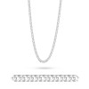 Srebrna łańcuszek męski podwójna Pancerka 60cm L230-925-60 marko