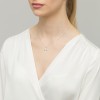 Srebrny krzyżyk diamentowany zdobiony D357-925-S marko