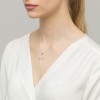 Srebrny krzyż z Jezusem diamentowany zdobiony D367-925-S marko