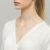 Srebrny medalik w kształcie serca dwukolorowy pozłacany Matka Boska Częstochowska D369-925-ZS marko