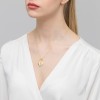 Pozłacany wisiorek łamane serce pr.925 idealny dla par grawer gratis ZG003-925-Z marko