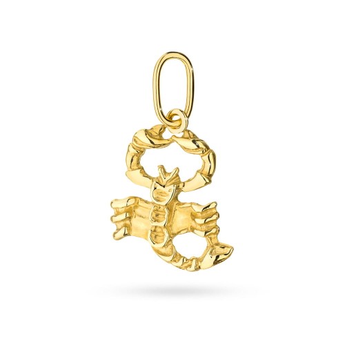 Złoty wisiorek znak zodiaku Skorpion zawieszka pr.333