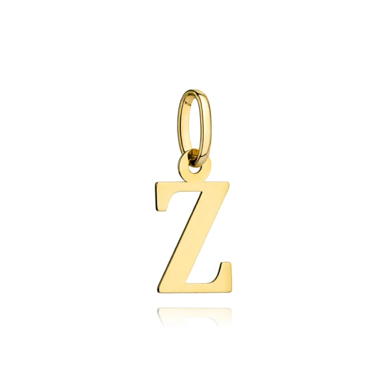 Złota zawieszka literka Z Z-GW-018-585 marko